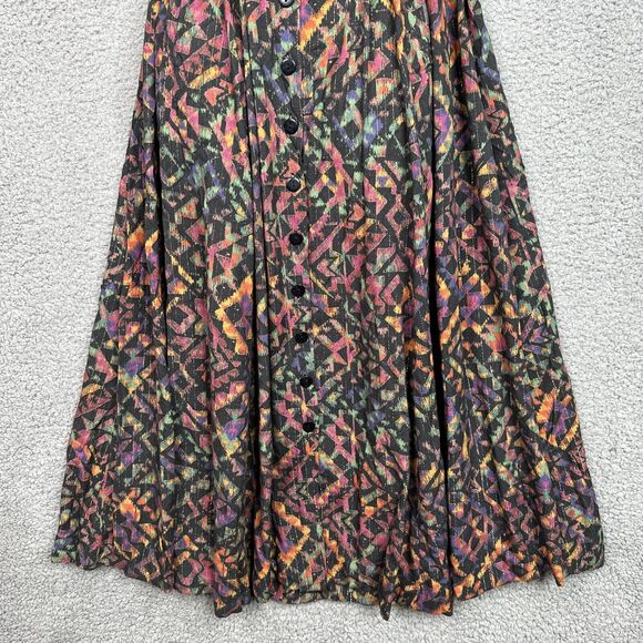 Anthropologie‎ Love The Label Dress XS NWT Boho Fairy Kaleidoscope Midi Cutout - Picture 4 of 14